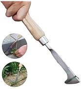 Sickle Weeding Tool Manual Weeding Tools Heavy Duty Carbon Steel Garden Hand Shovel with Ergonomi...