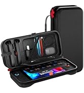 ProCase Large Carrying Case for 2025 Nintendo Switch 2 with 24 Game Card Slots, Hard Travel Porta...