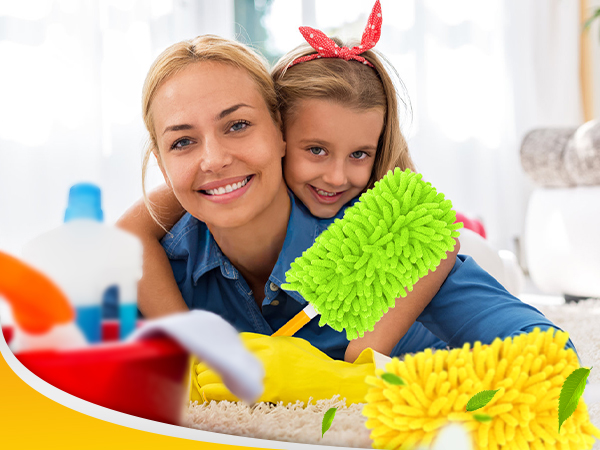 KEEPOW Reusable Duster Refill Compatible with Swiffer Duster Refill
