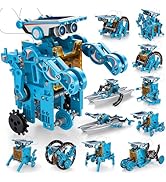 STEM 12-in-1 Education Solar Robot Toys for Boys Ages 8-13, DIY STEM Building Science Kit Birthda...