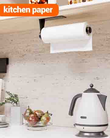 under cabinet paper towel holder