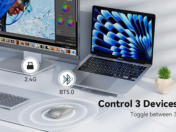 Control 3 Devices with 1 Mouse