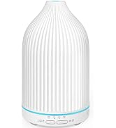 URPOWER 300ML Essential Oil Diffusers for Home Ultrasonic Aromatherapy Diffuser Up to 10hrs with ...