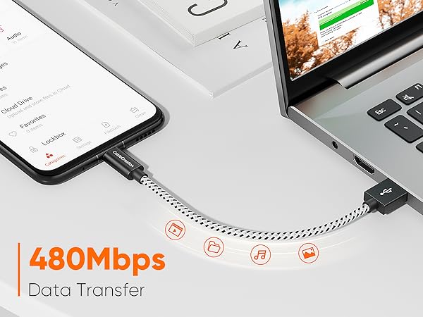 short micro usb cable