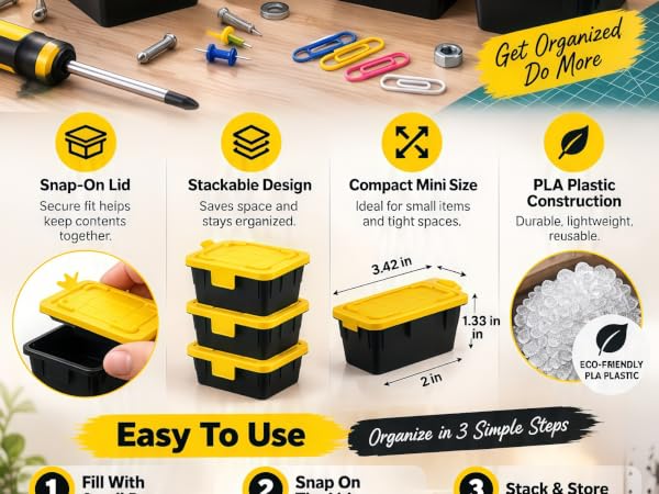 MINI STORAGE BINS