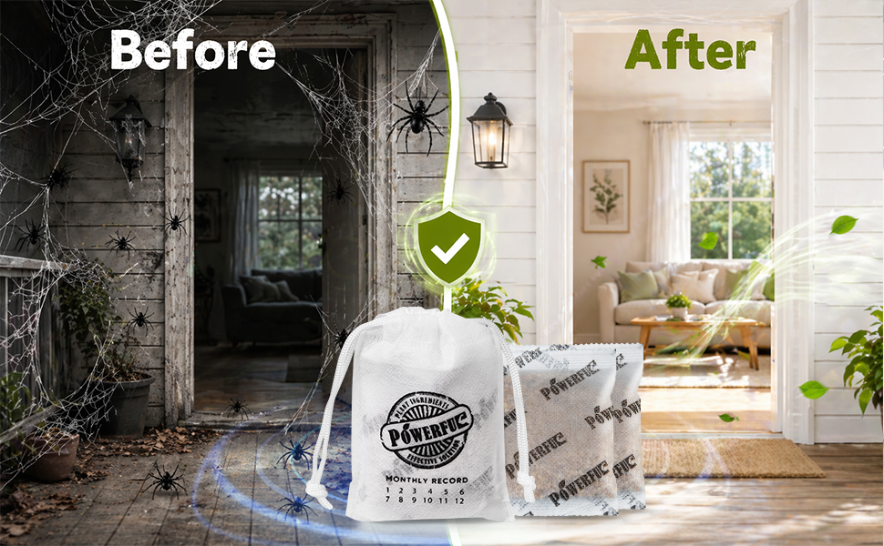 spider repellent natural