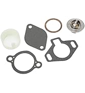 Thermostat Kit 807252Q5 Thermostat Kit Replacement for MerCruiser with Sleeve 160° 4.3L 5.0L 5.7L...