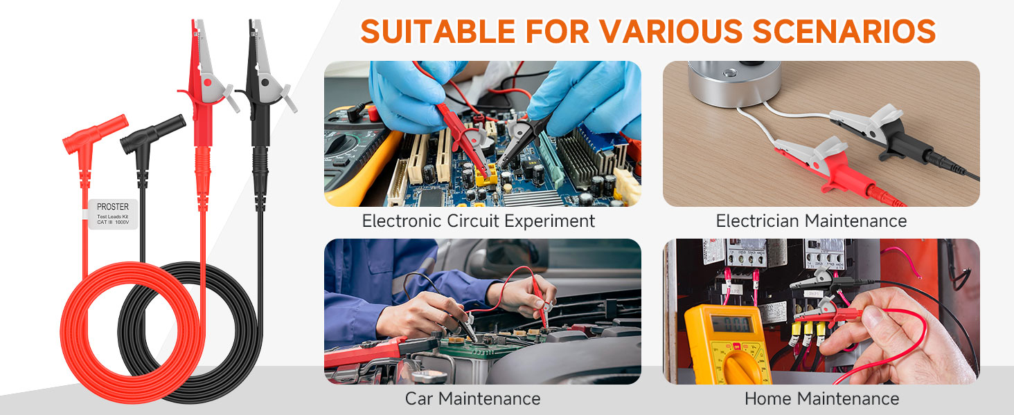 Banana to Alligator Clip