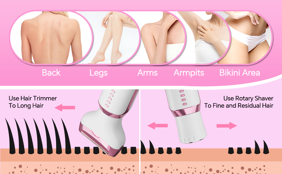 4 in 1 Lady Shaver