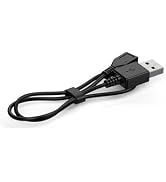 Yegolito USB-C Female Port to USB-A Port Data Cable, Suitable for Digital Voice Recorder