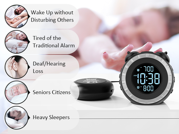loud alarm clocks for bedroom