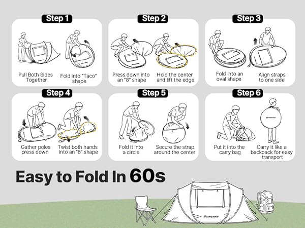 easy set up tent