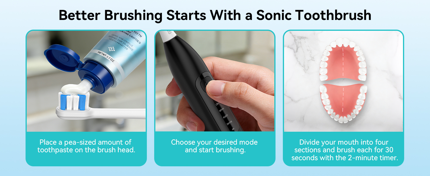 h2ofloss electric toothbrush and water flosser combo