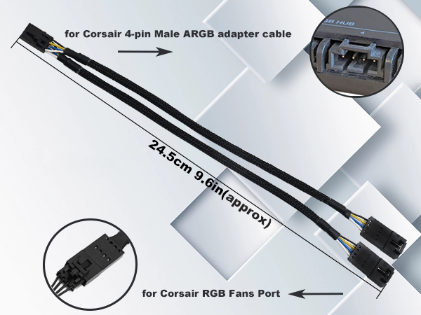 4 pin RGB Fan cable