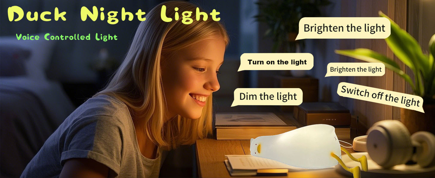 Voice Control Duck Lamp
