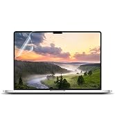 MOSISO 4 Pack Anti Glare Screen Protector Compatible with MacBook Pro 16 inch 2021 2022 M1 Pro/M1...