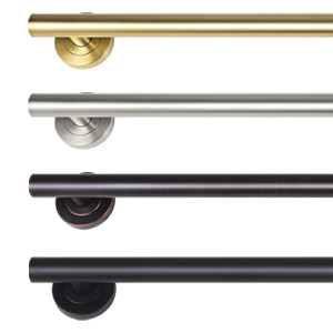 shower grab bar finishes