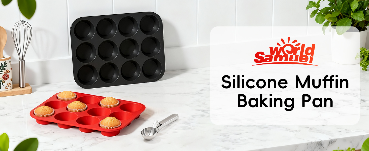 silicone muffin pan