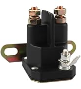 Retepif Lawn Mower Starter Solenoid 030817 for Hust-ler Zero Turn Lawn Mower 832-1211-210 8321211...
