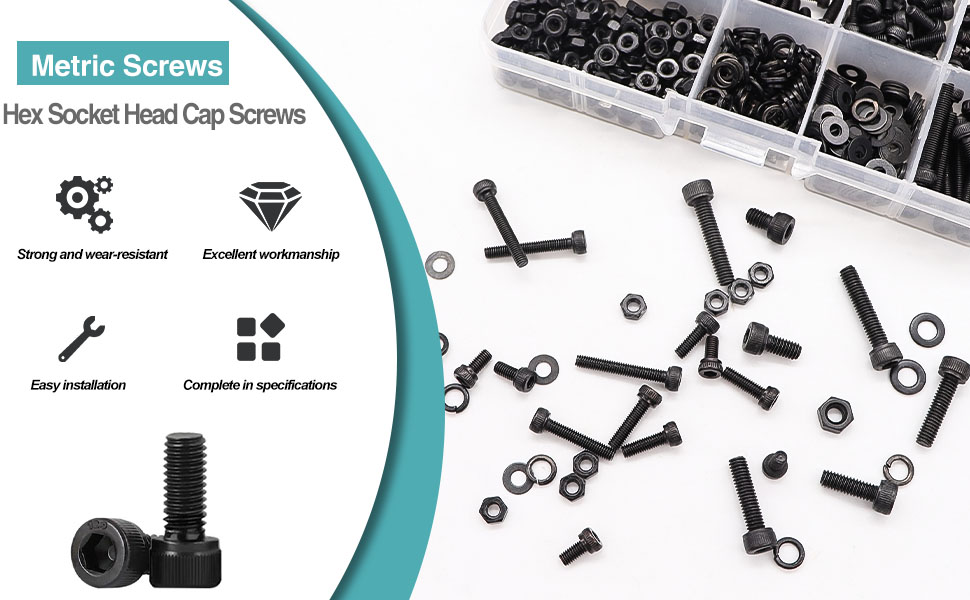Small Metric Screws