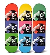 Banksy Wall Art, Andy Warhol art, Skateboard Wall Art, skateboard decor, pop art, canvas wall art