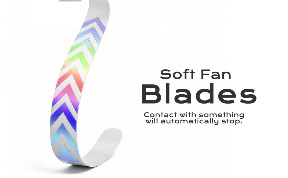 soft fly fan blades