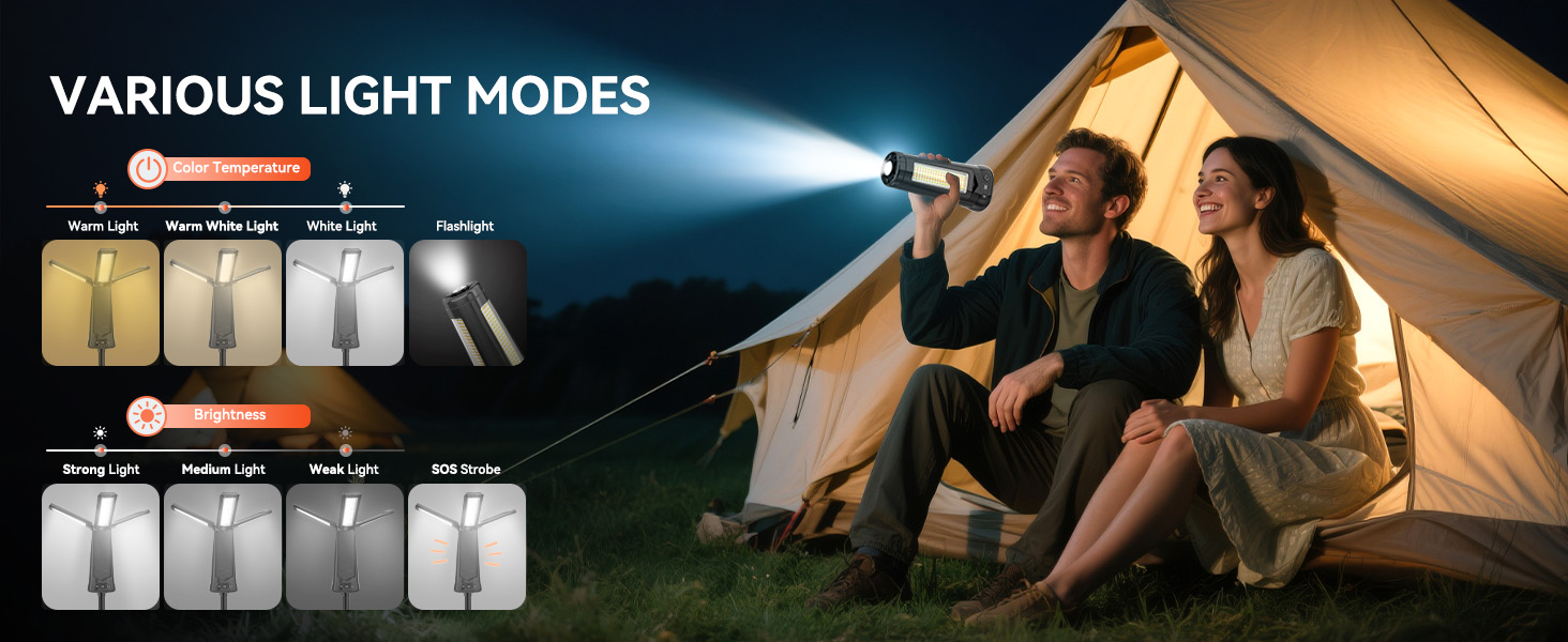 Camping Light with Stand