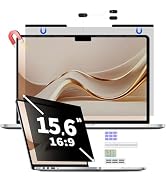 Magnetic Laptop Privacy Screen for 15.6 Inch 16:9, Removable Computer Screen Privacy Shield 15.6