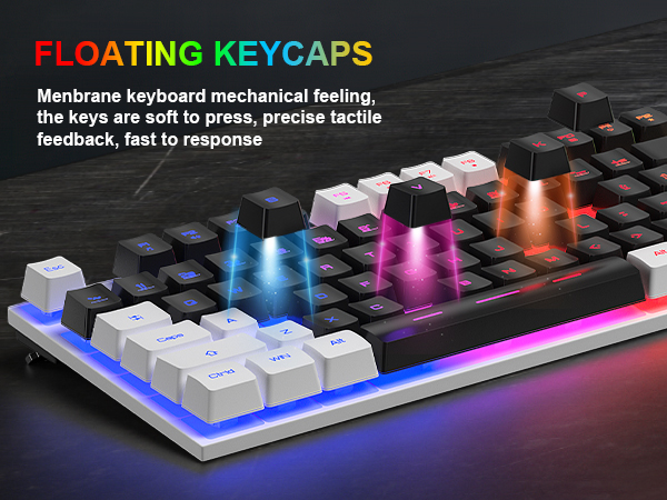 removable keys gaming keyboard