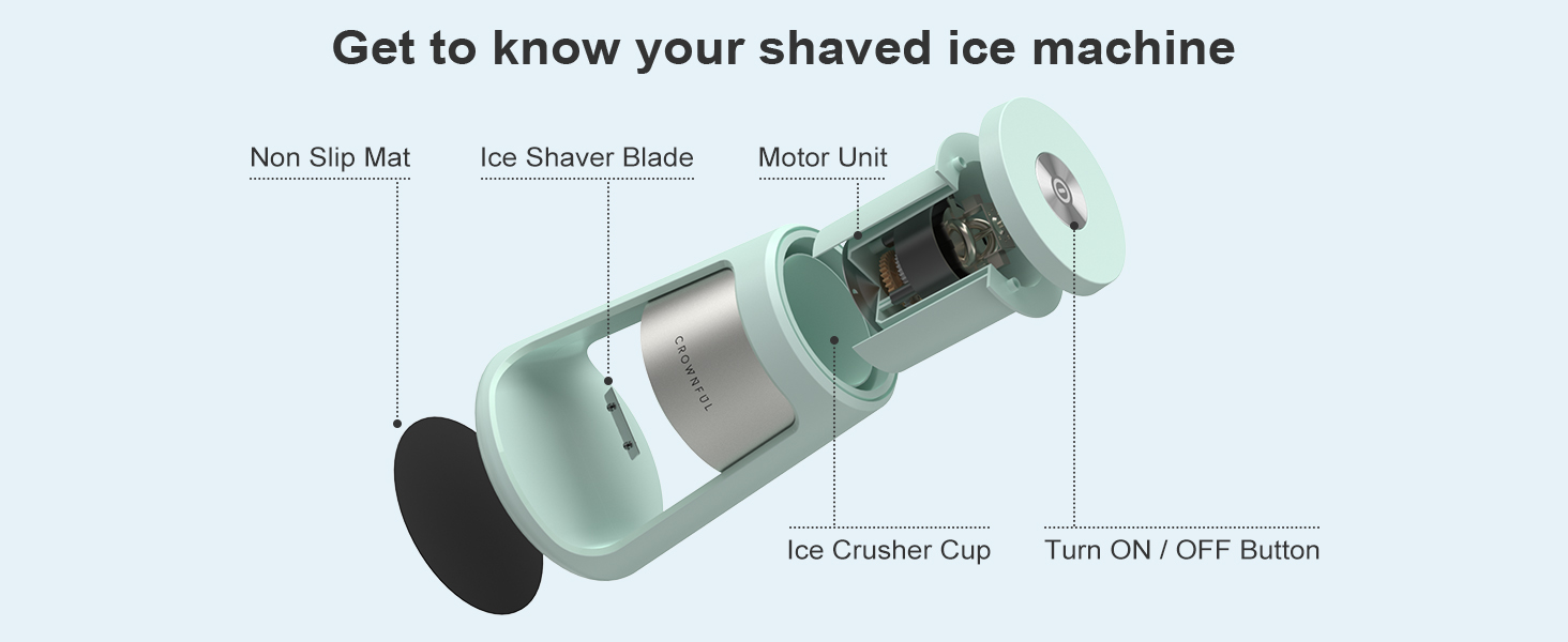 shaved ice machine