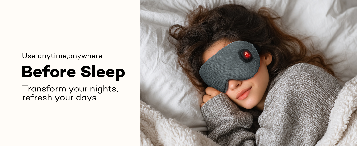 heated eye mask