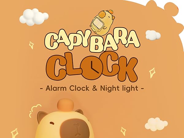 capybara alarm clock