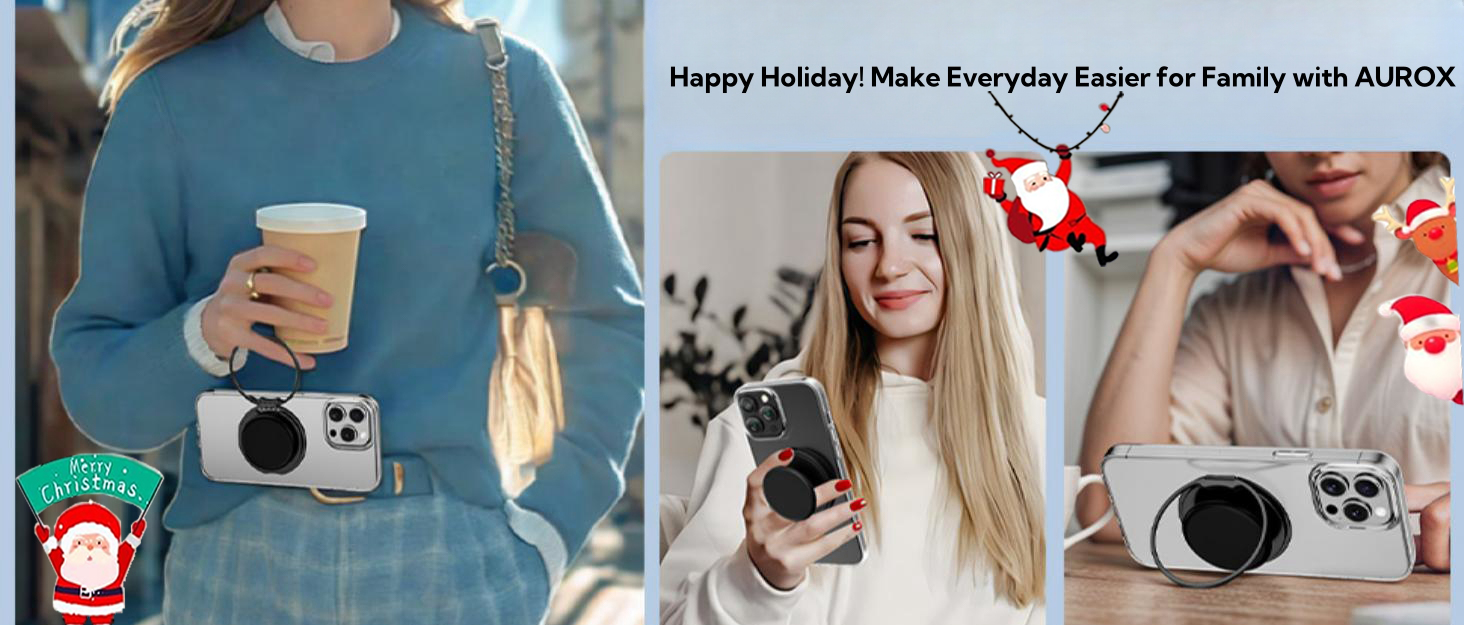 Christmas phone grip