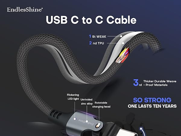 USB C to C cable