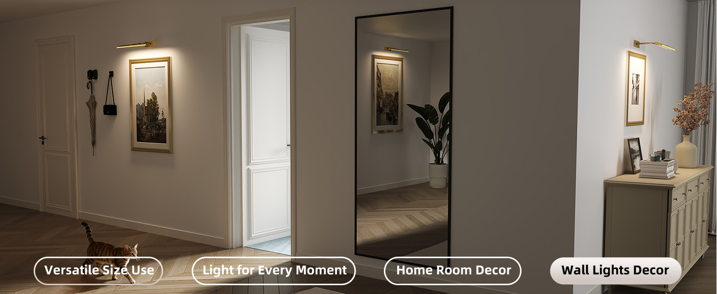 portrait lights for wall pictures