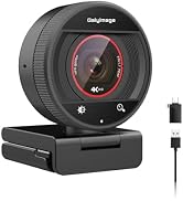 Galyimage Webcam for PC 1080P@60fps, Streaming Camera 8X Digital Zoom &amp; 78° View Angle PC Web Cam...