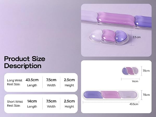 EPOMAKER CloudGel Wrist Rest for Keyboard and Mouse