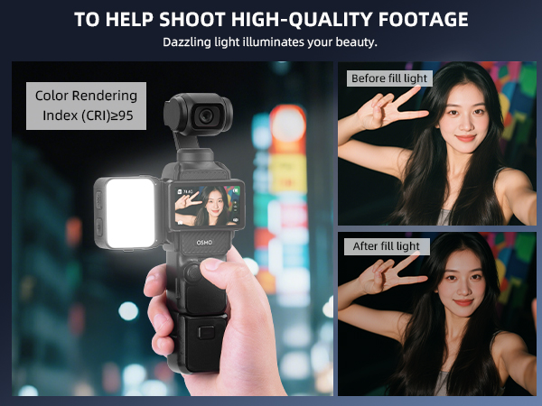 Pocket 3 Light Attachment