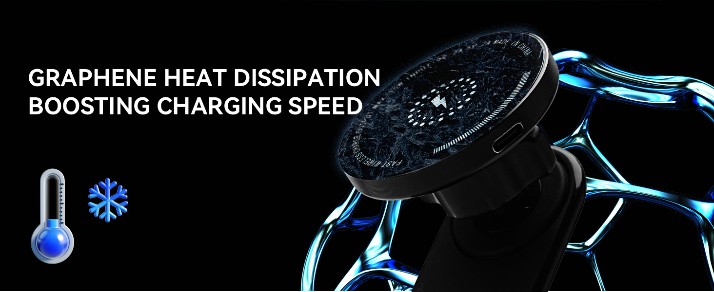 GRAPHENE HEAT DISSIPATIONBOOSTING CHARGING SPEED