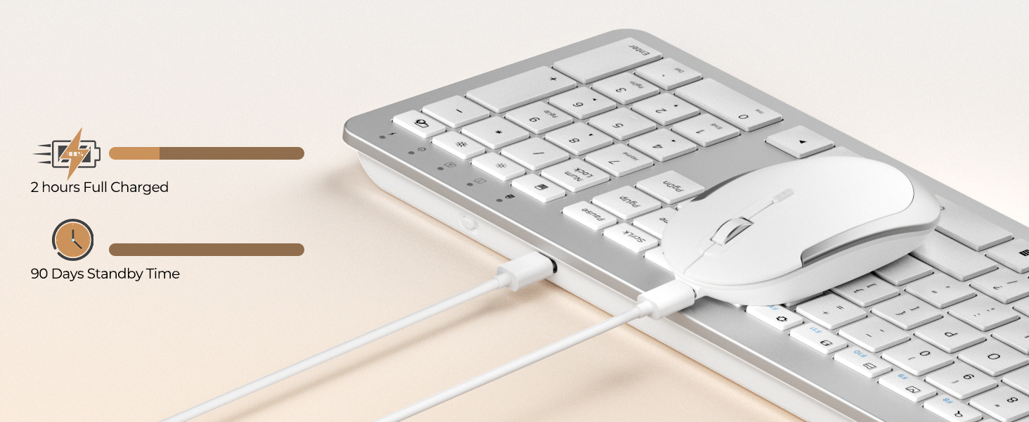 rechargeable keyboard mouse