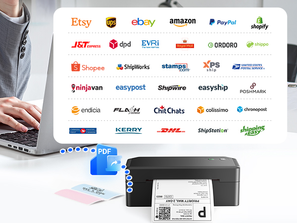 shipping label printer 4x6