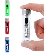 Flashlights High Lumens Super Mini Handheld with 10 Modes Flashlight Rechargeable EDC Keychain Fl...