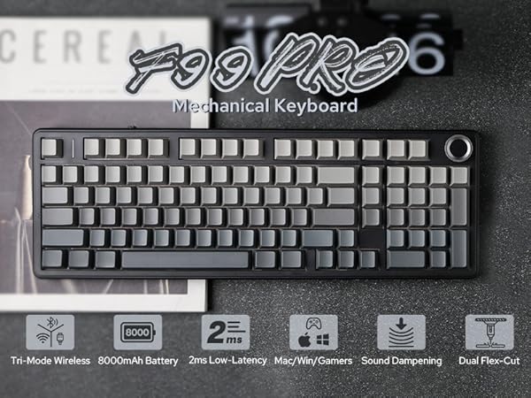 F99 PRO wireless gaming keyboard