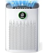 Air Purifiers for Home Large Room, Cover Up to 2400 Ft² with True HEPA Filter, Smart Mode, PM2.5 ...
