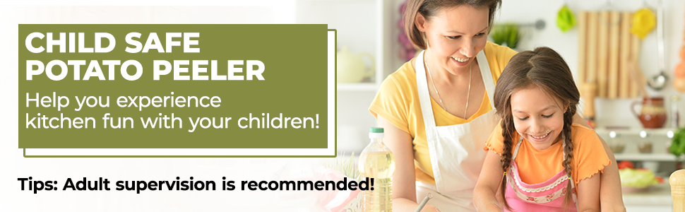 Kid Safe Ceramic Apple Peeler