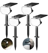 Lepro Solar Lights Outdoor Waterproof IP65, Solar Spotlights Outdoor, Auto On/Off 43 LEDs for Lan...