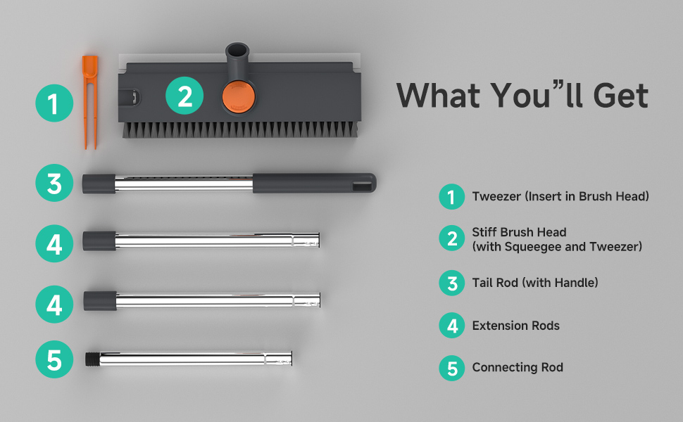 long handle floor scrub brush