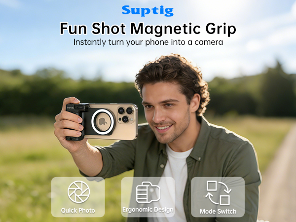 telesin magnetic phone camera grip cell phone grips iphone camera grip phone camera grip