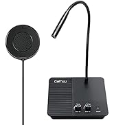 CallToU Window Speaker Intercom System Intercoms 2 Way Anti-Interference Intercommunication Micro...