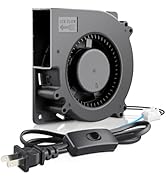 WDERAIR AC EC Powered 120mm x 32mm Radial Centrifugal Blower Fan 110V 115V 120V 220V 240V for Ref...